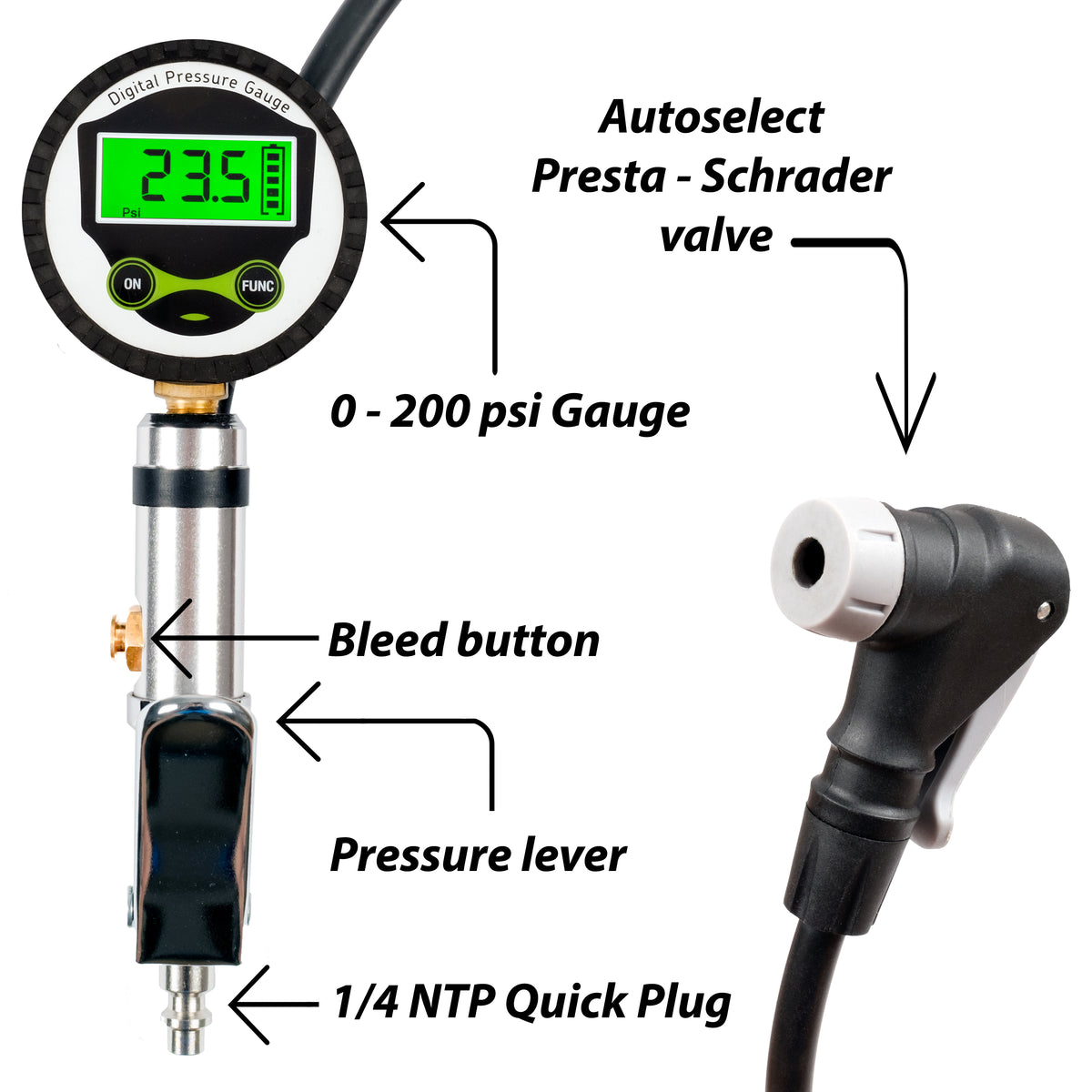 Cyclospirit hot sale tire inflator